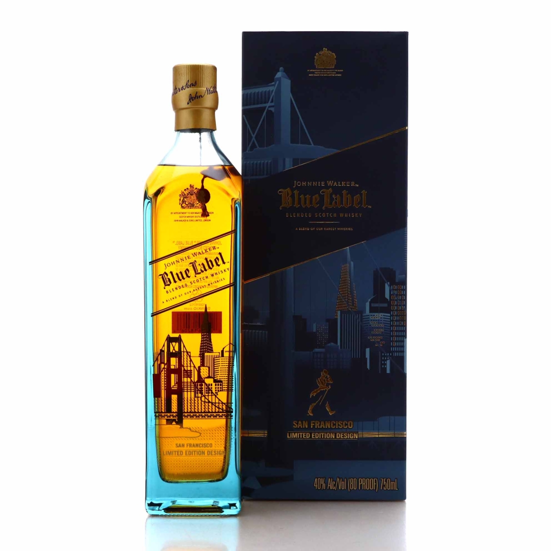 Johnnie Walker Blue Label San Francisco Limited Edition 75cl / US Import