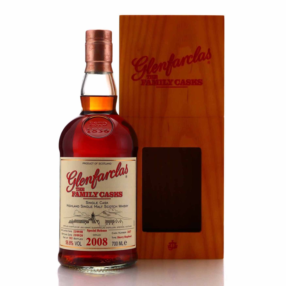 Glenfarclas 2008 Family Cask #2437 / Special Release - Hanseatische