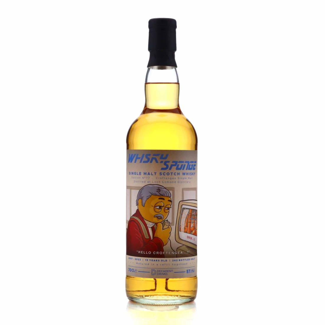 Croftengea 2007 Whisky Sponge 15 Year Old Edition No.77