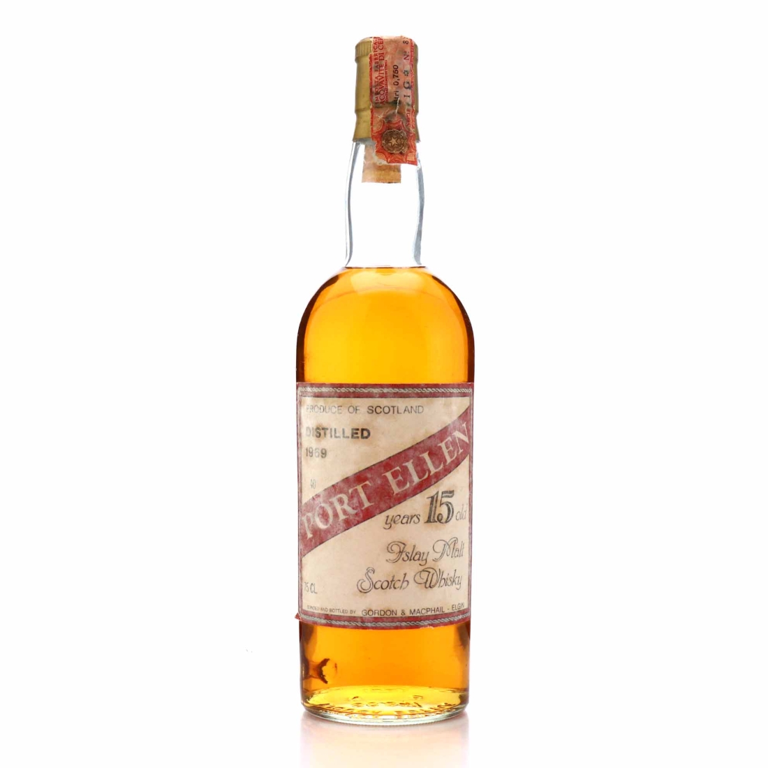 Port Ellen 1969 Gordon and MacPhail 15 Year Old / Co. Import