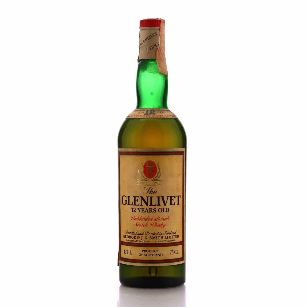 Glenlivet 12 Year Old 1970s / Rossi Import