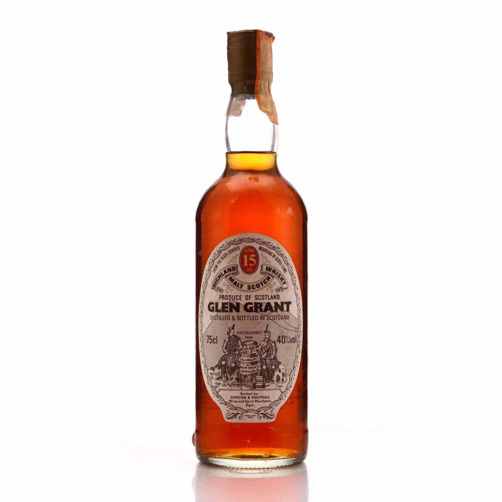 Glen Grant 15 Year Old Gordon and MacPhail 1980s / Sestante Import