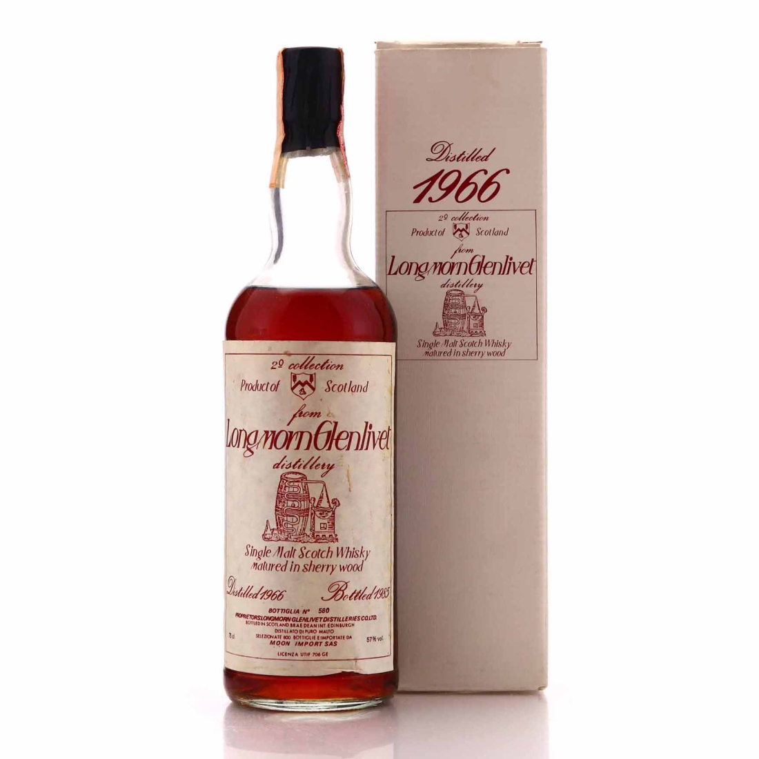 Longmorn 1966 Moon Import / 2nd Collection