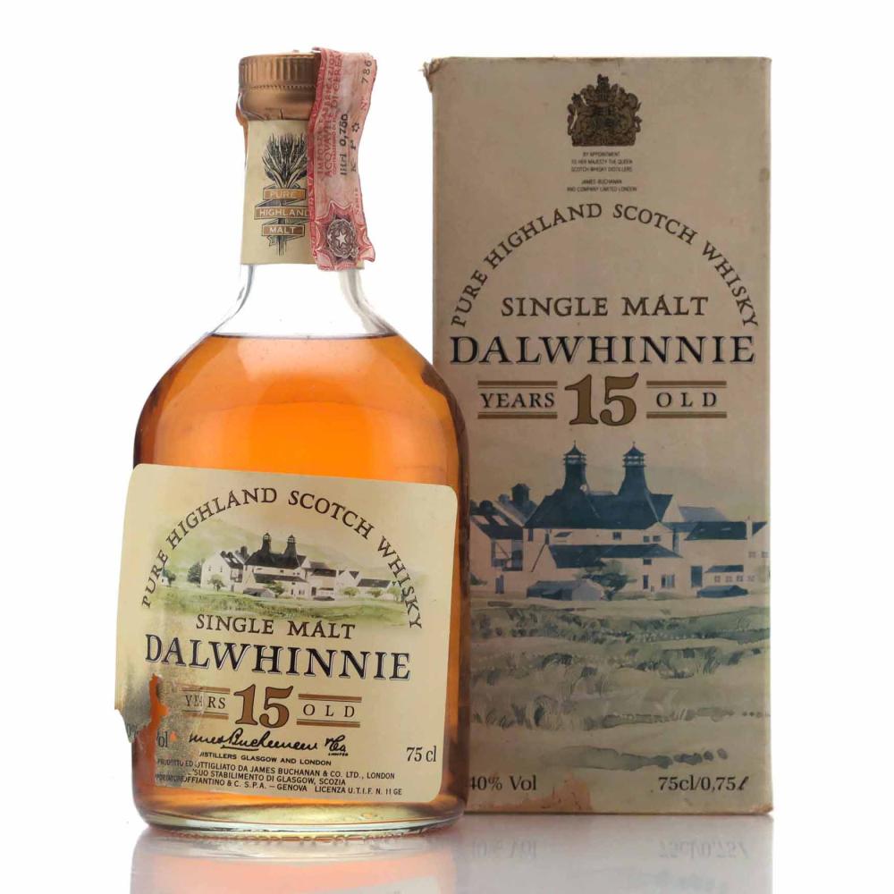 Dalwhinnie 15 Year Old James Buchanan 1980s / Soffiantino Import