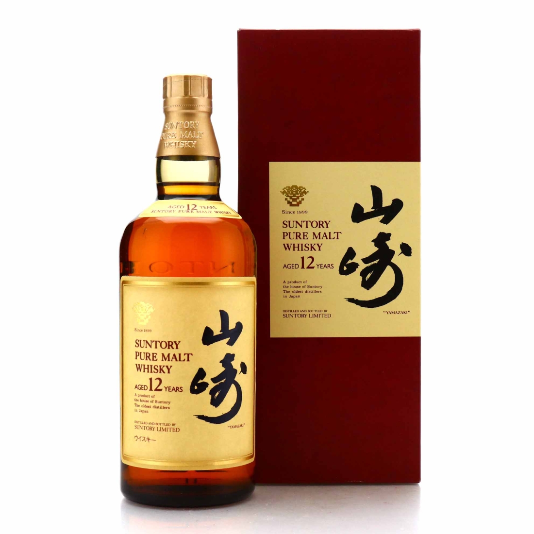 Yamazaki Suntory Pure Malt 12 Year Old 75cl pre-2005