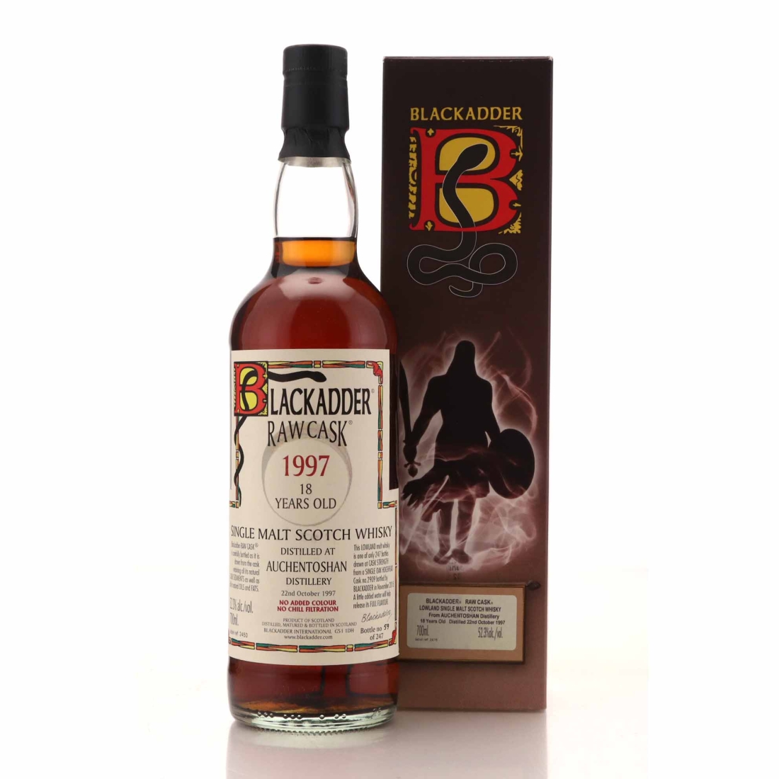 Auchentoshan 1997 Blackadder 18 Year Old Raw Cask