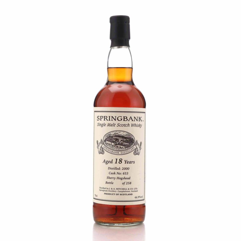 Springbank 2000 Single Sherry Cask 18 Year Old