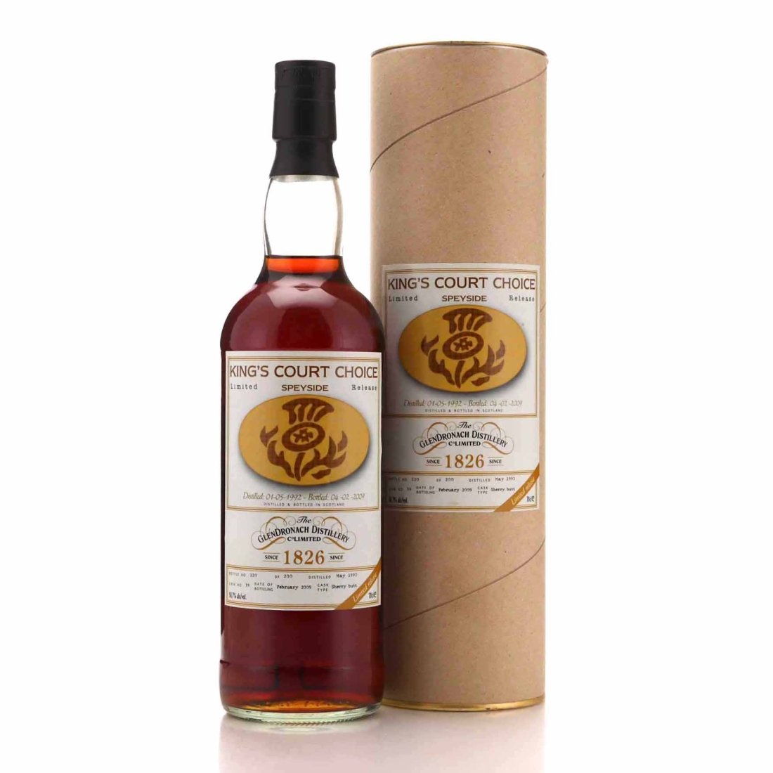 Glendronach 1992 King's Court Choice #39