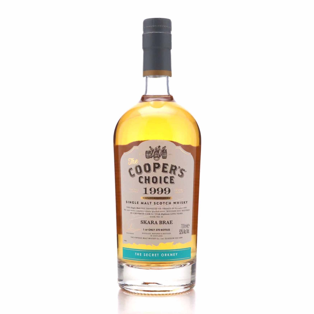 Skara Brae 1999 Cooper's Choice 18 Year Old Cask #43 / The Secret Orkney