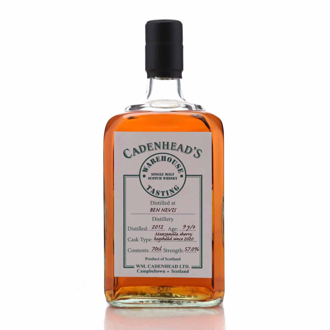 Ben Nevis 2012 Cadenhead's 9 Year Old Warehouse Tasting