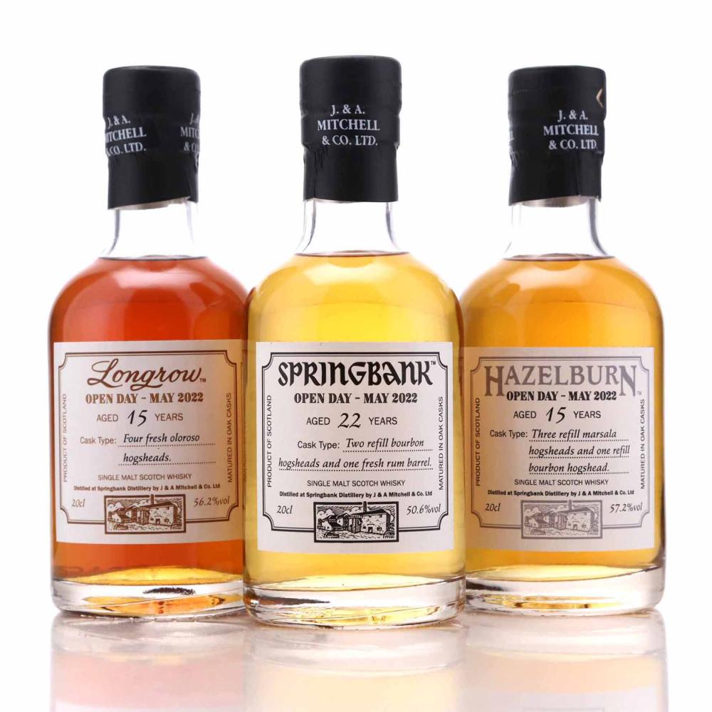 Springbank Open Day Releases 3 x 20cl / Campbeltown Malts Festival 2022