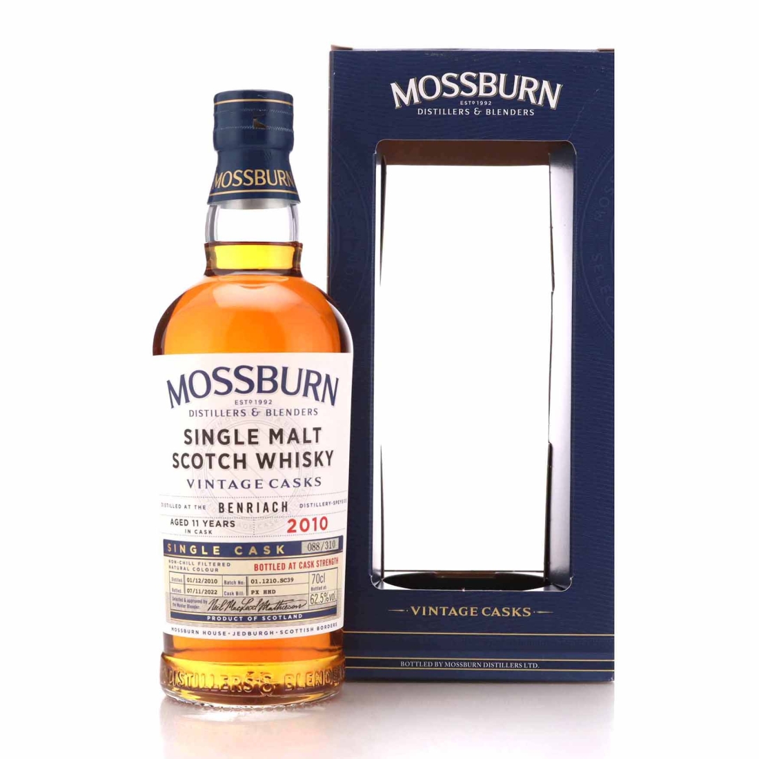 Benriach 2010 Mossburn 11 Year Old