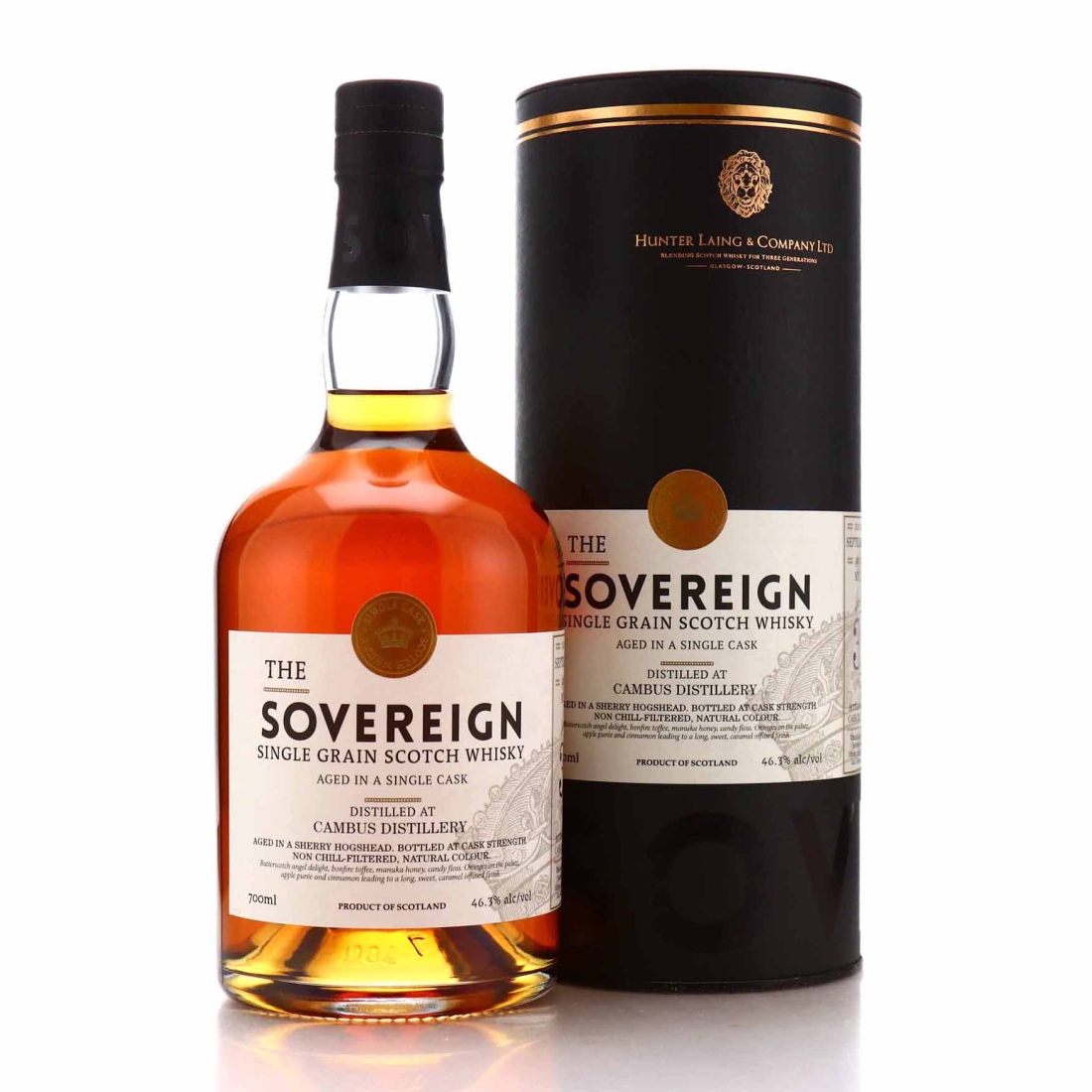 Cambus 1988 Hunter Laing 30 Year Old Sovereign