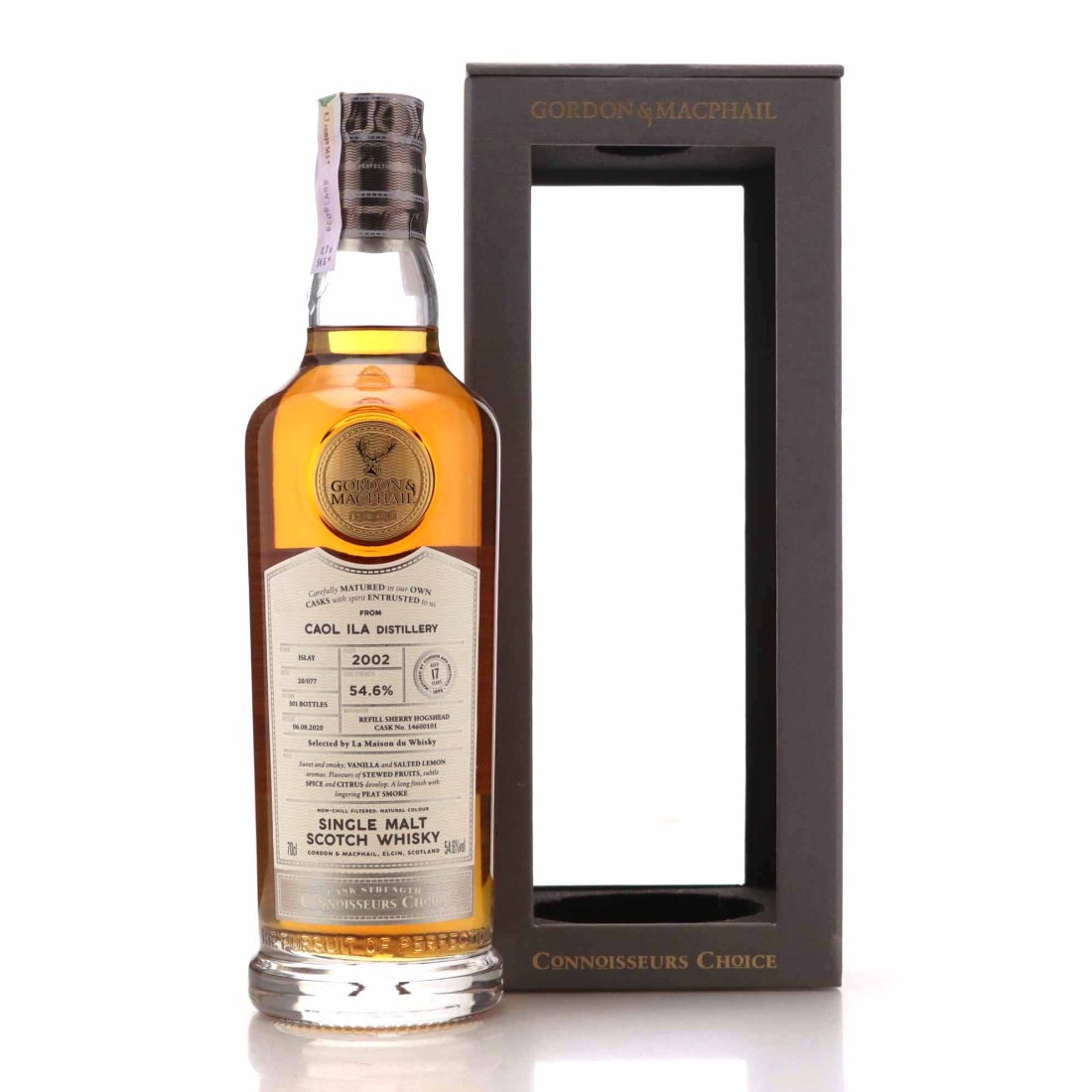 Caol Ila 2002 Gordon and MacPhail 17 Year Old Batch #20/077 / LMDW
