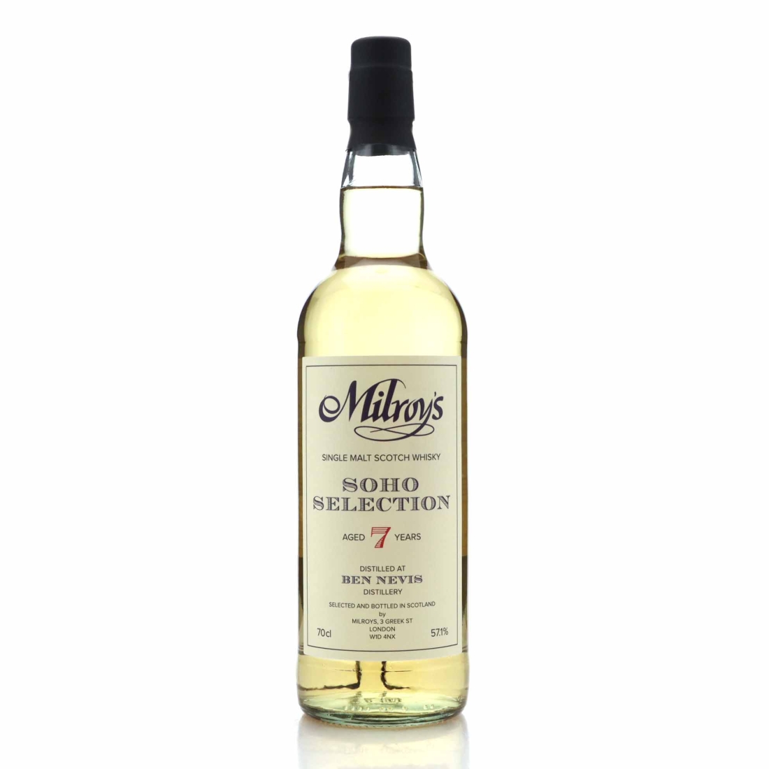 Ben Nevis 2015 Milroy's 7 Year #409 / Old Soho Selection
