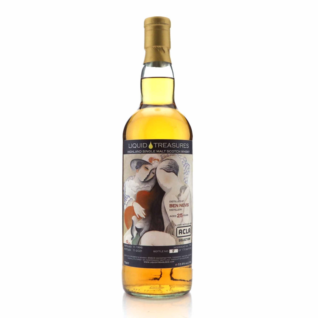 Ben Nevis 1996 Liquid Treasures 25 Year Old