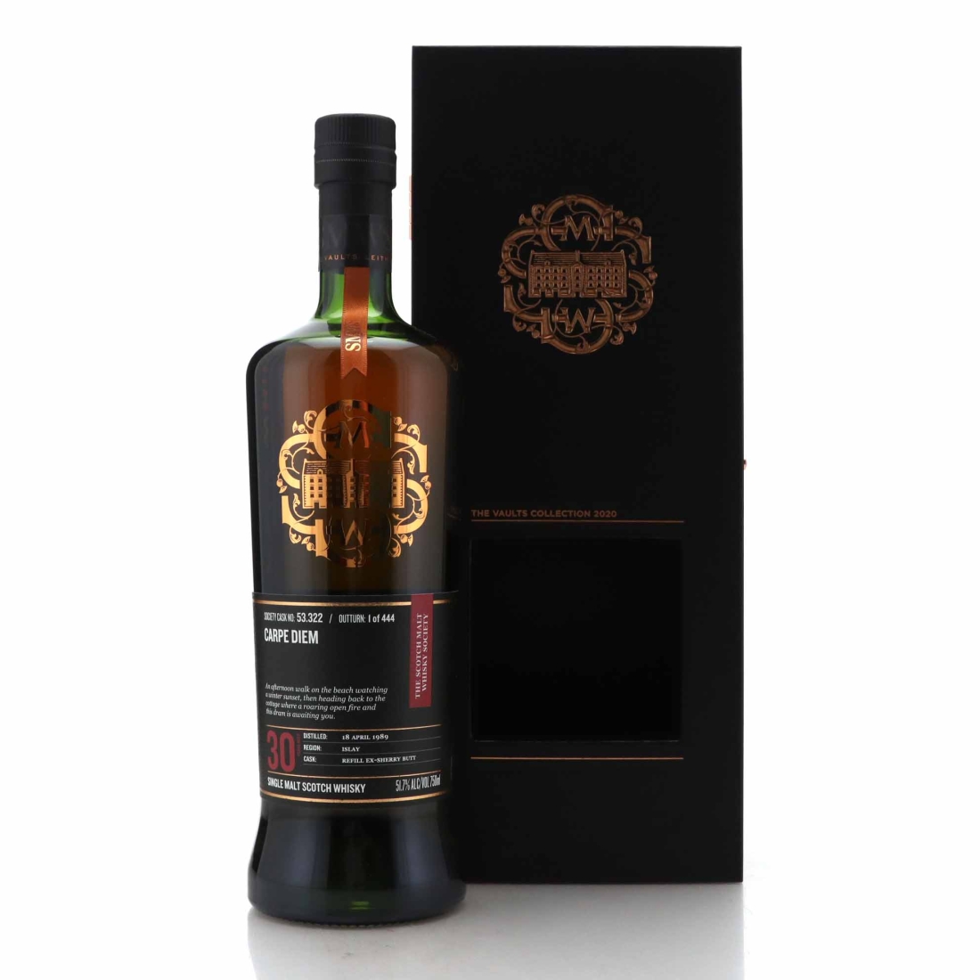 Caol Ila 1989 SMWS 30 Year Old 53.322 75cl / The Vaults Collection - US Import