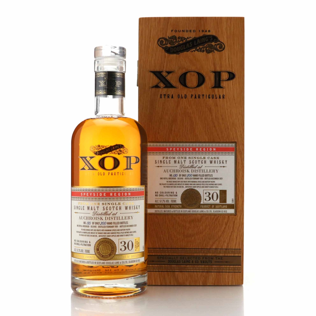 Auchroisk 1991 Douglas Laing 30 Year Old XOP