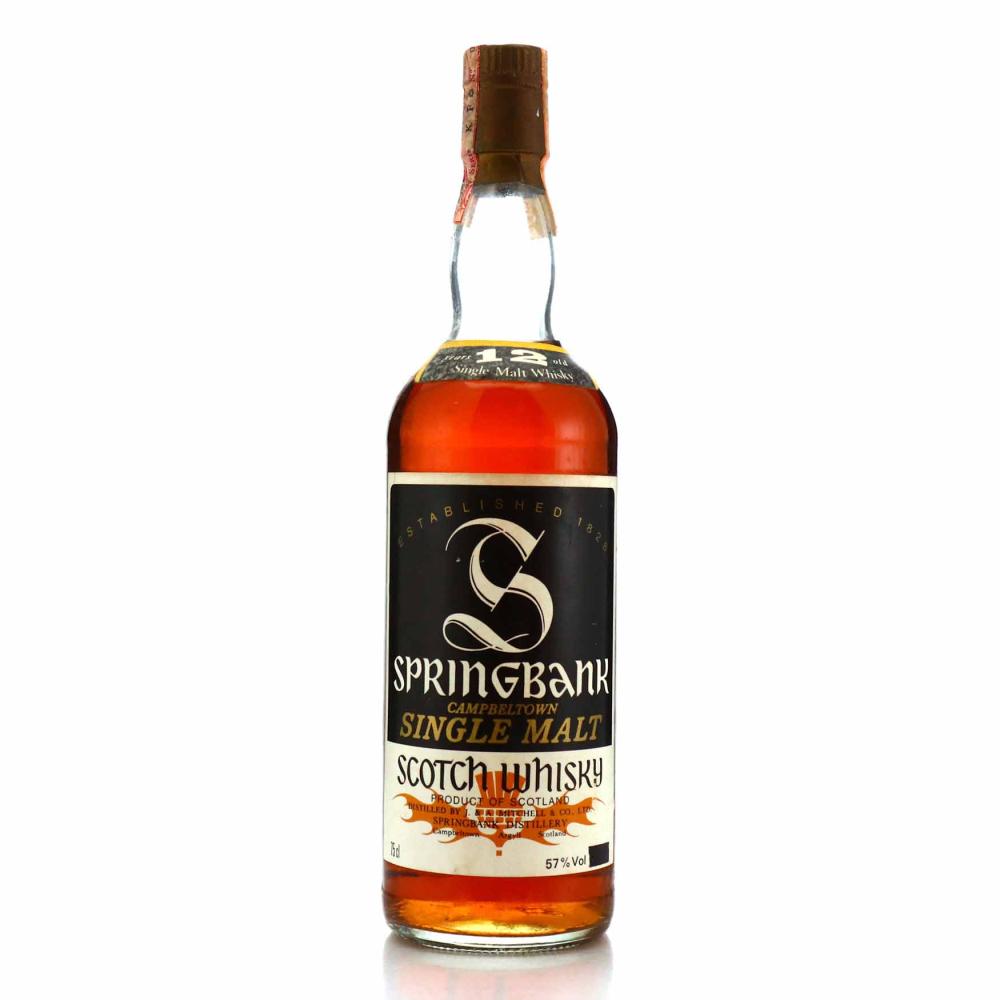 Springbank 12 Year Old 57% 1980s / Donato Import