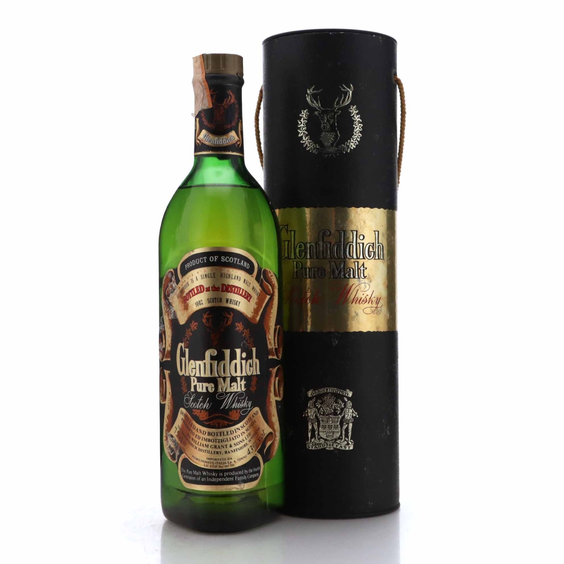 Glenfiddich Pure Malt 1970s / Domecq Import