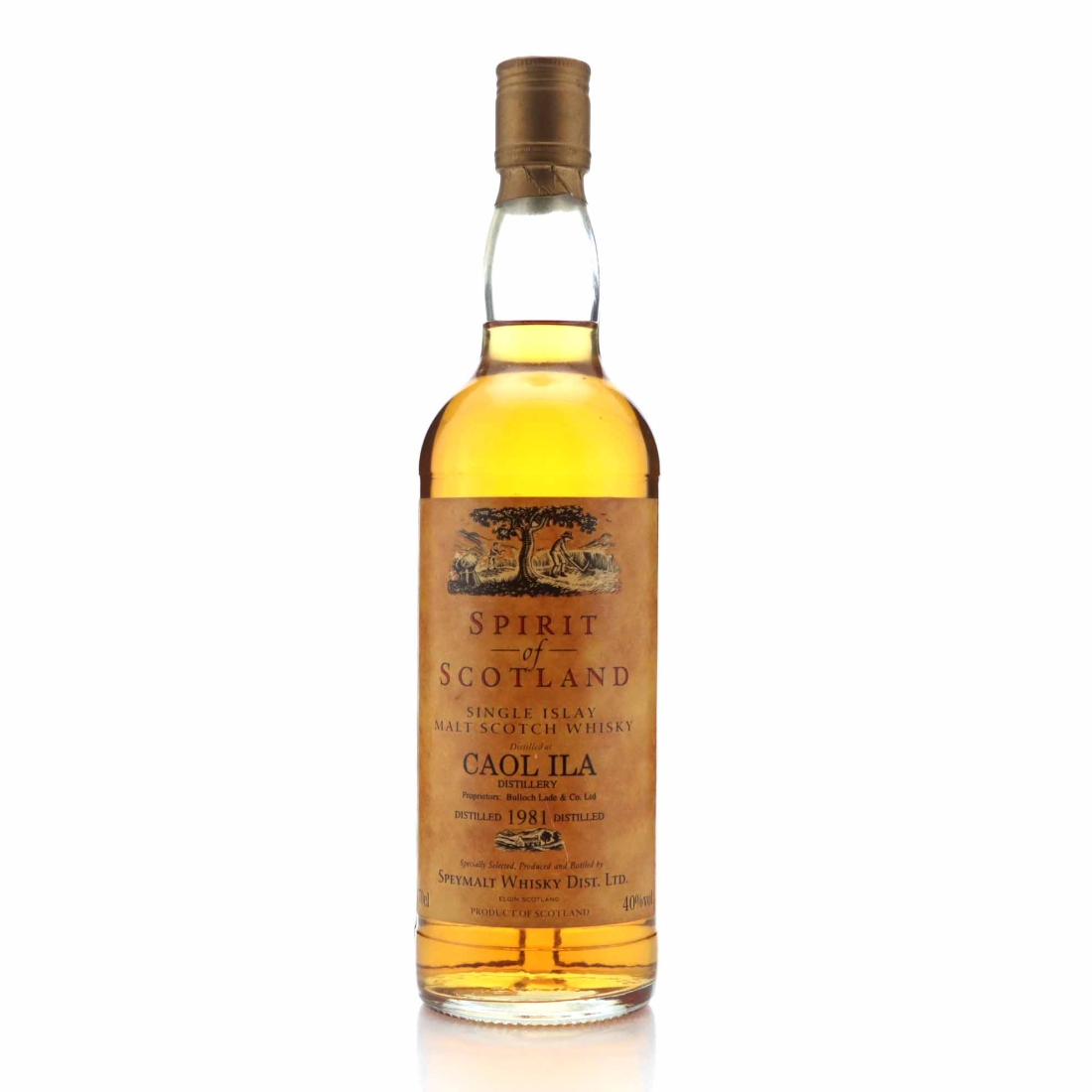 Caol Ila 1981 Gordon and MacPhail Spirit of Scotland