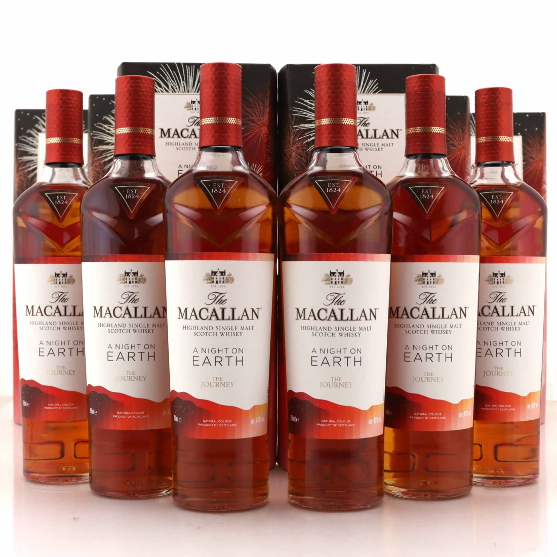 Macallan A Night on Earth / Nini Sum - 43% 6 x 70cl