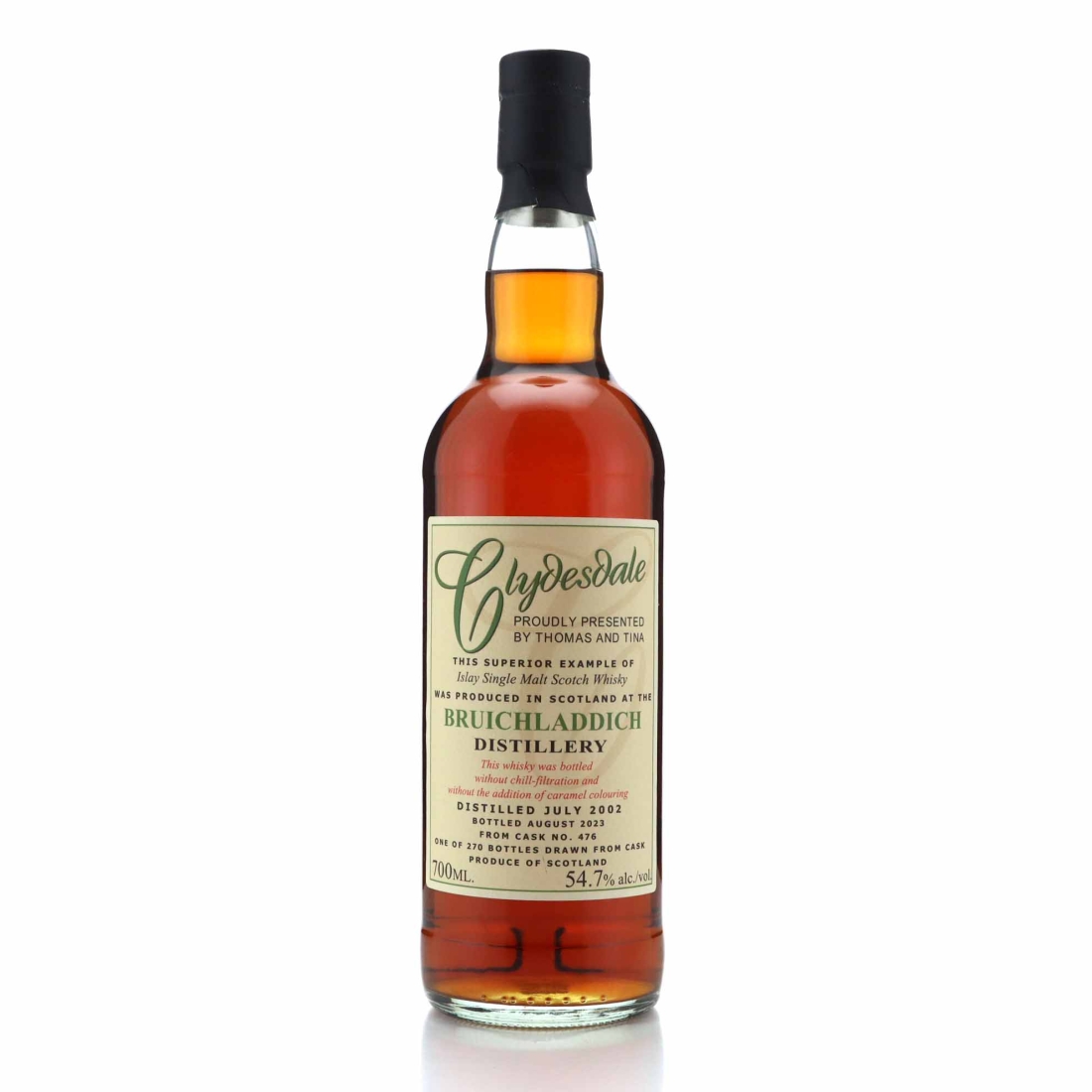Bruichladdich 2002 Clydesdale