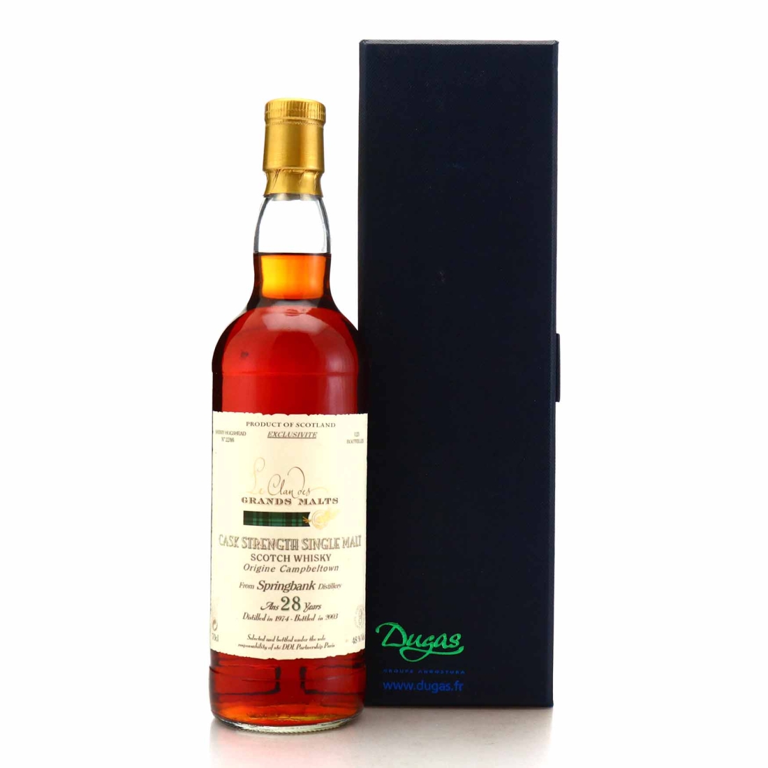 Springbank 1974 Le Clan des Grands Malts