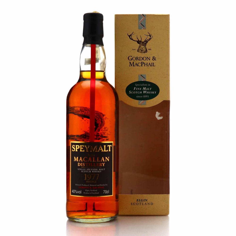 Macallan 1977 Gordon and MacPhail Speymalt bottled 2000