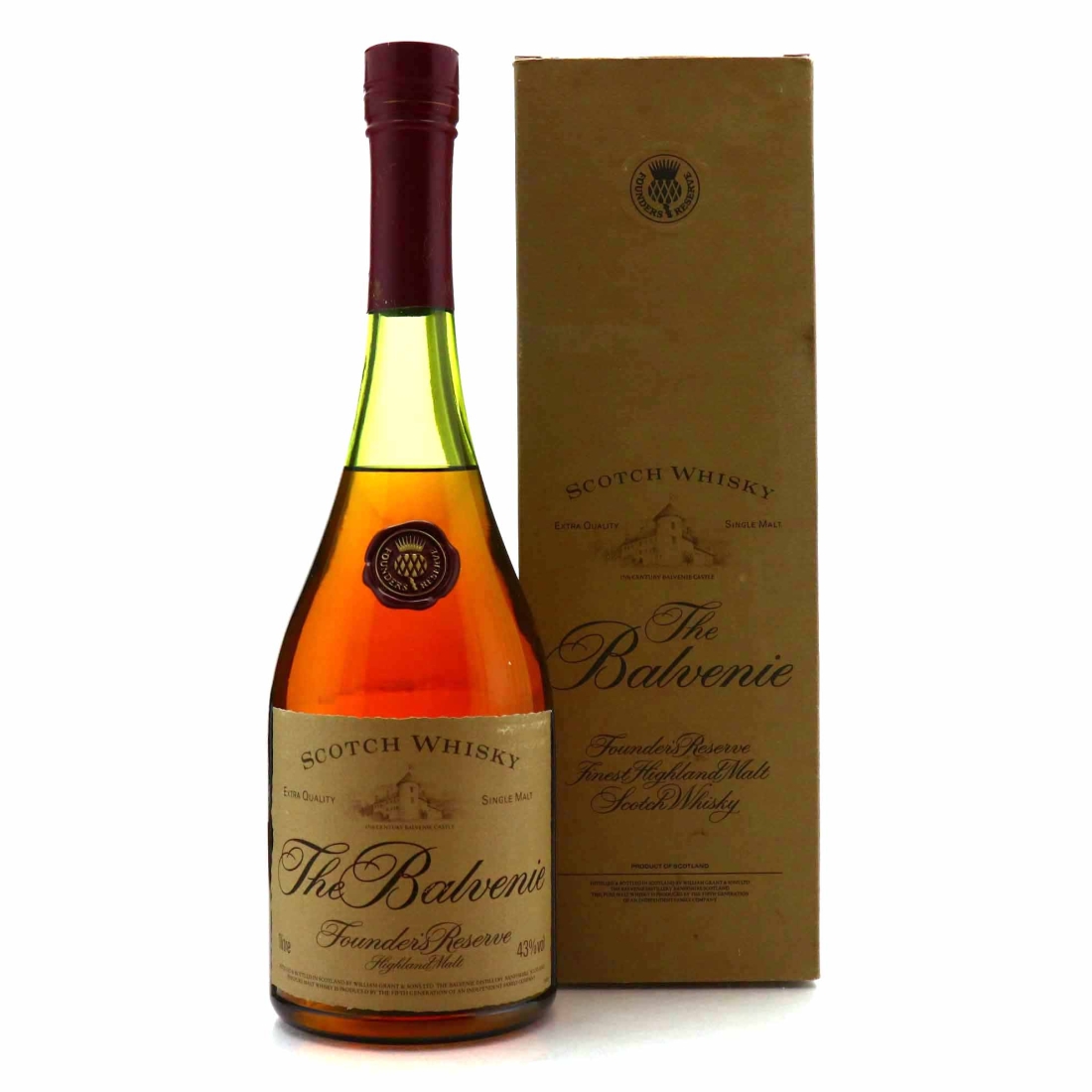 Balvenie Founder's Reserve Cognac Bottle 1 Litre