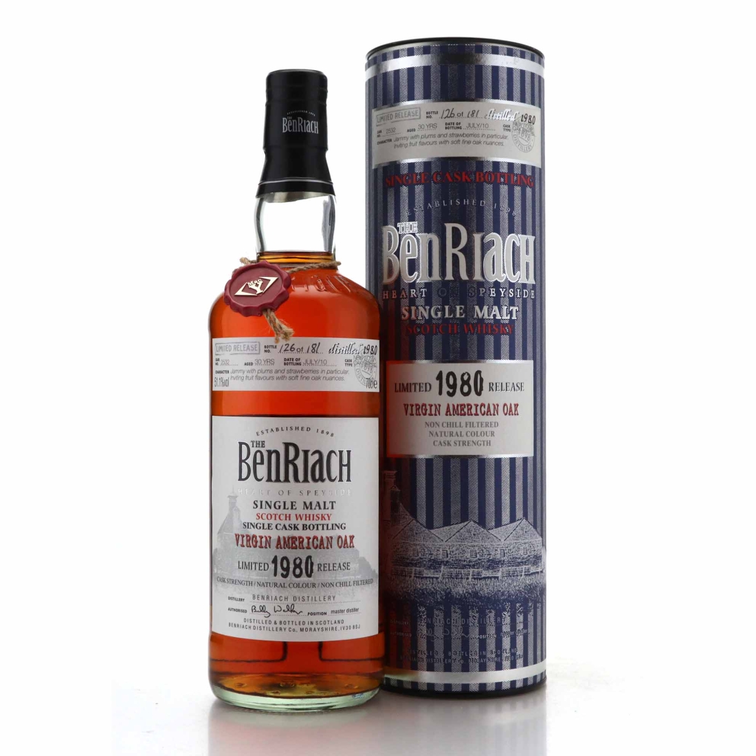 Benriach 1980 Single Cask 30 Year Old #2532