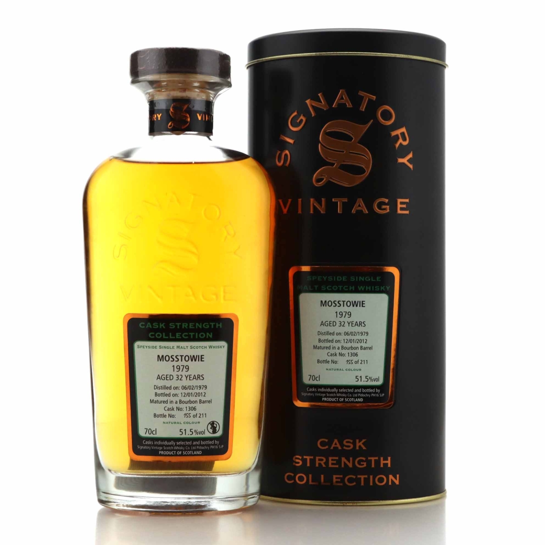 Mosstowie 1979 Signatory Vintage 32 Year Old Cask Strength
