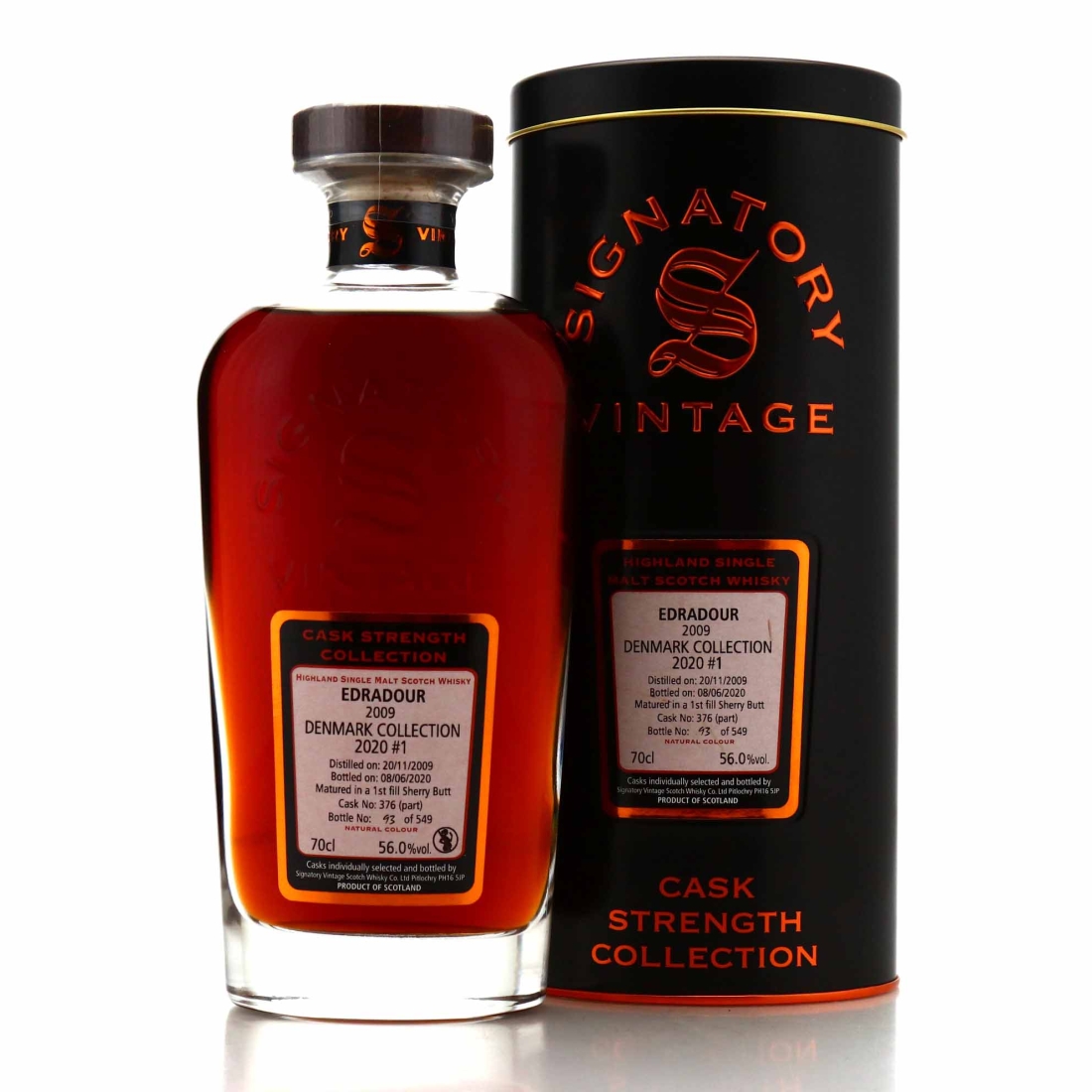 Edradour 2009 Signatory Vintage / Denmark Collection 2020 #1