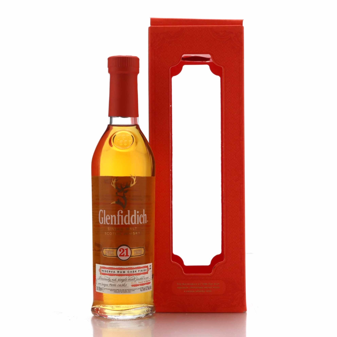 Glenfiddich 21 Year Old Reserva Rum Cask Finish 20cl