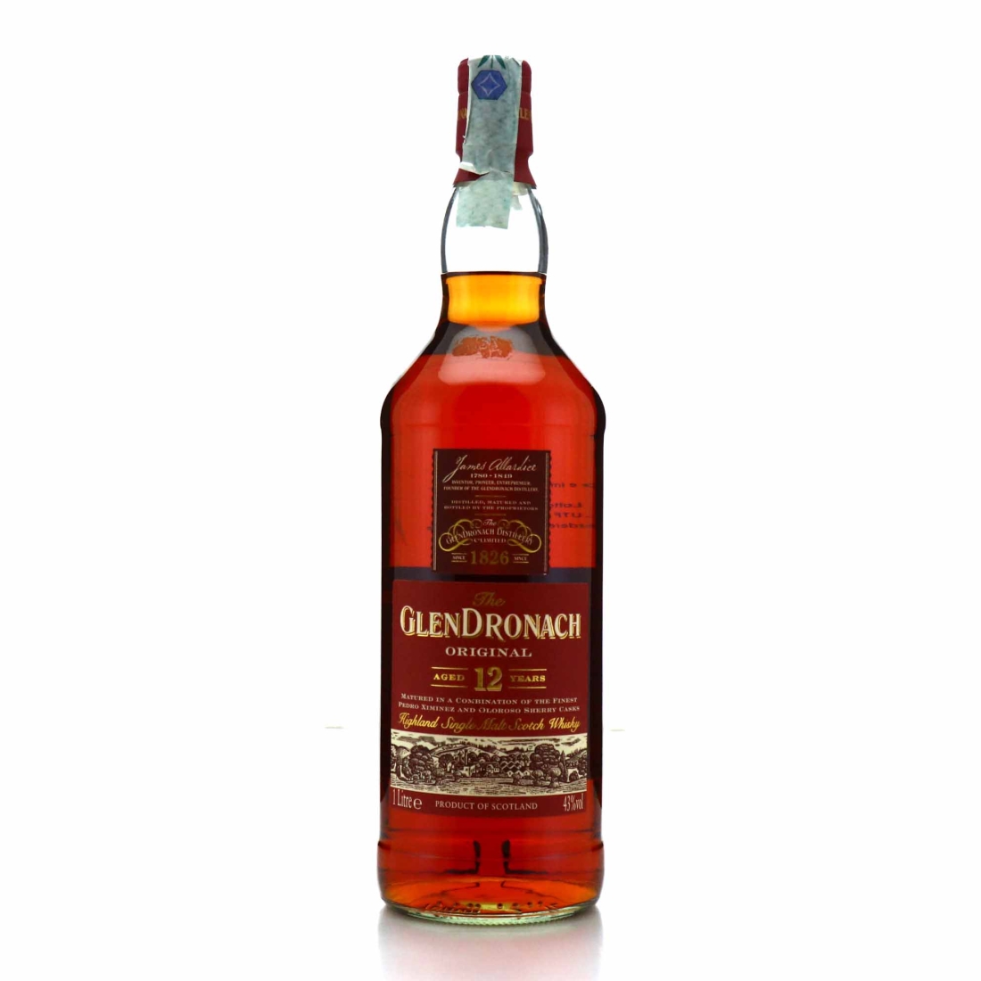 Glendronach 12 Year Old Original 1 Litre
