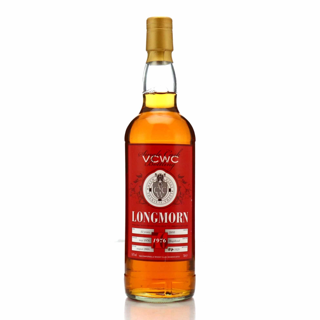 Longmorn 1976 Van Compernolle Whisky Club 32 Year Old