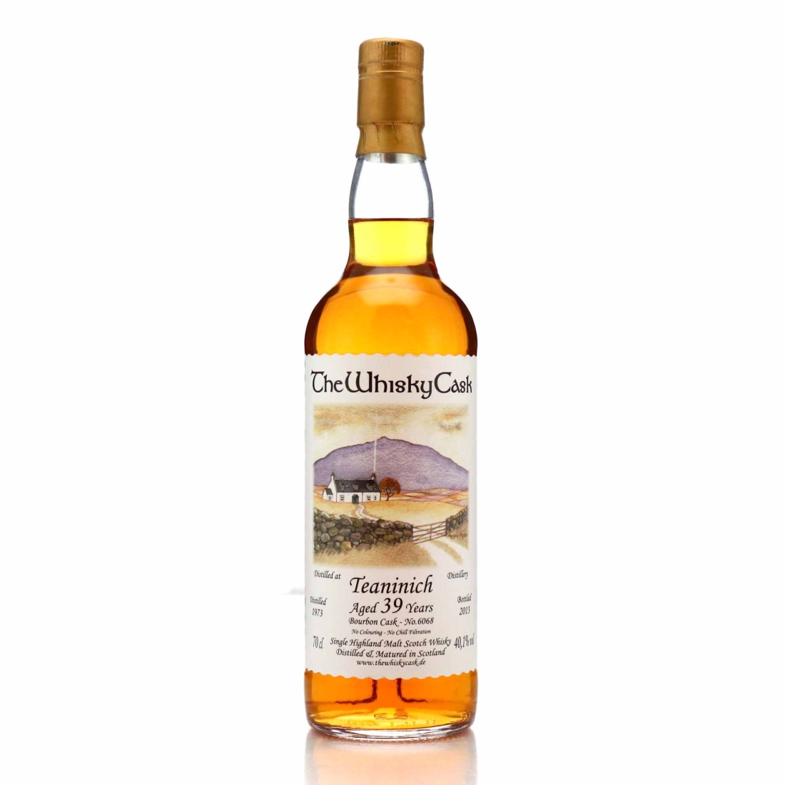 Teaninich 1973 The Whisky Cask 39 Year Old