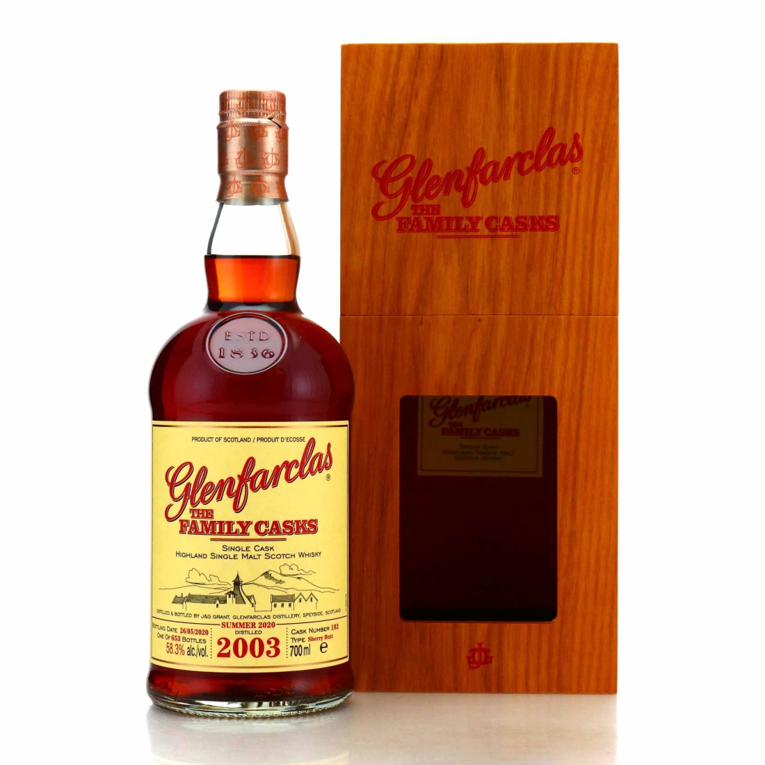 Glenfarclas 2003 Family Cask #102 / Summer 2020
