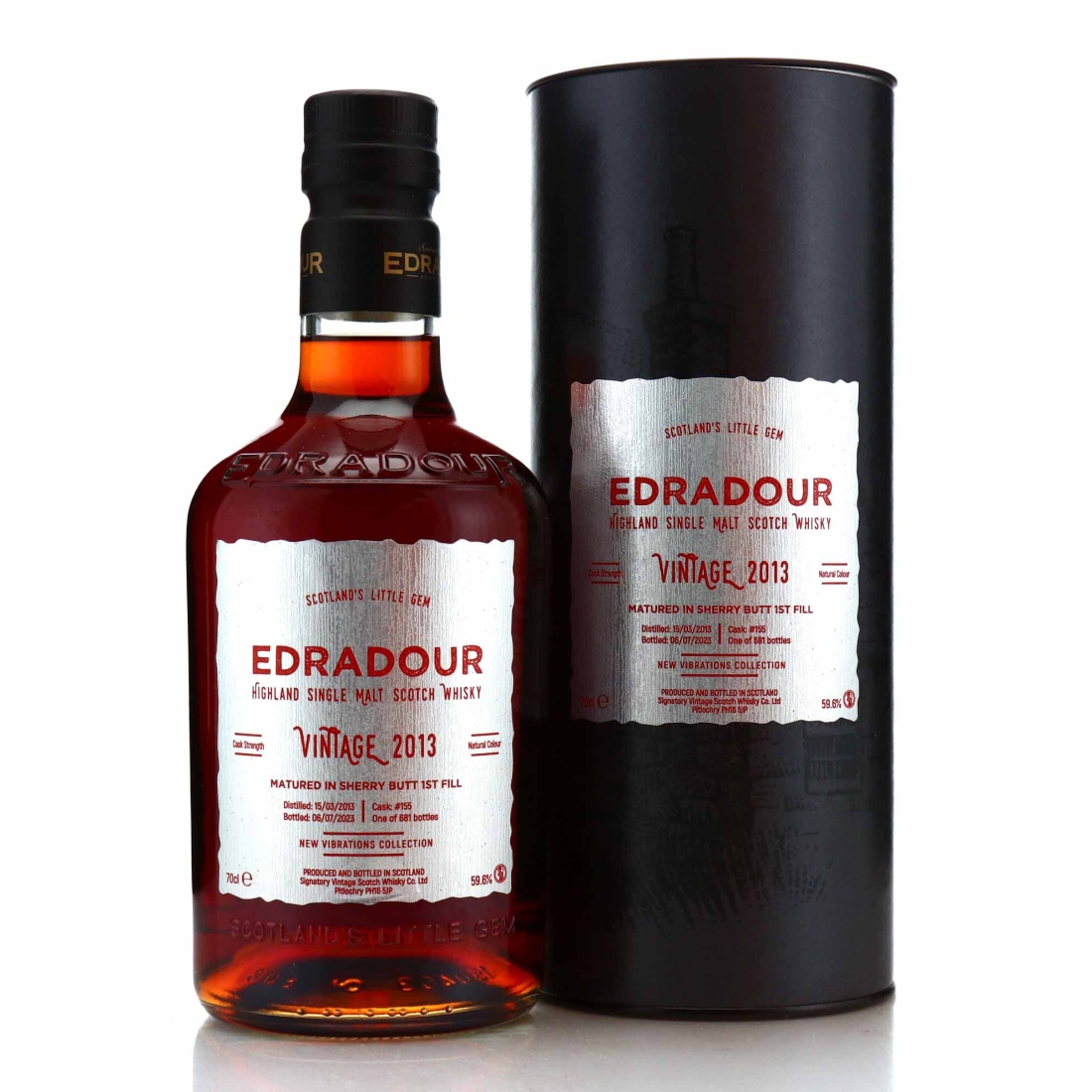 Edradour 2013 Single Sherry Cask 10 Year Old #155