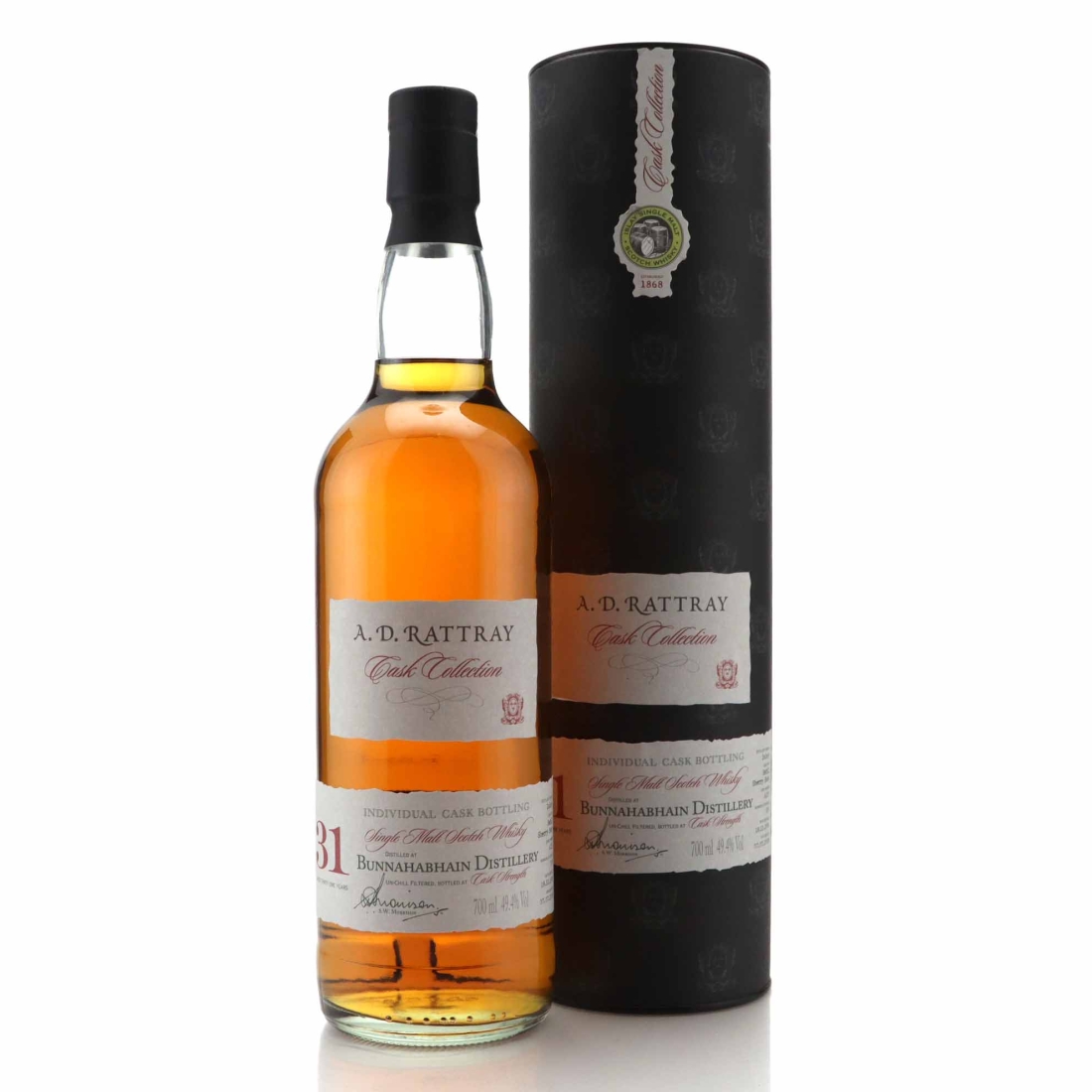 Bunnahabhain 1976 A.D. Rattray 31 Year Old