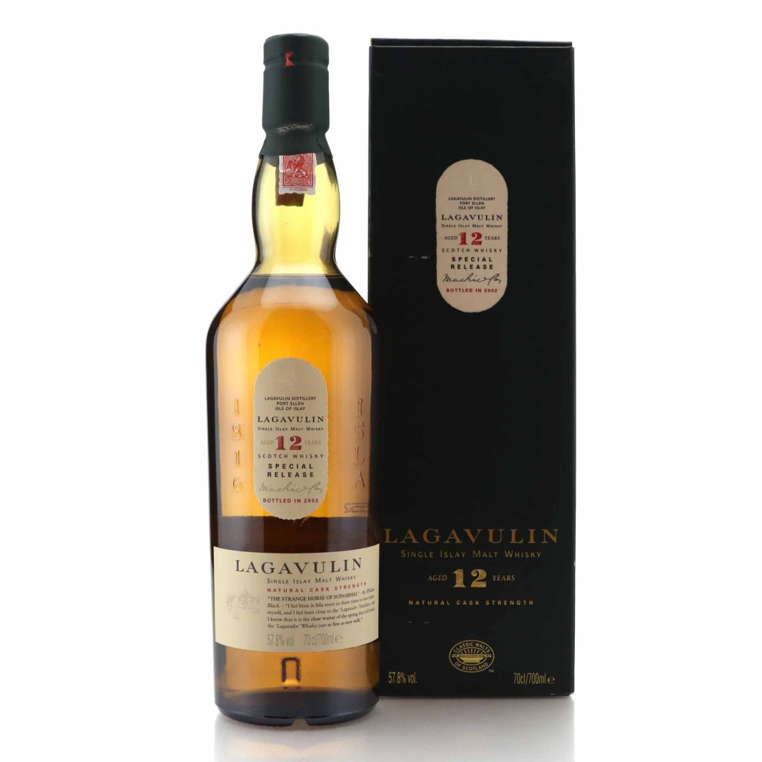 Lagavulin 12 Year Old Cask Strength 2002 Special Release