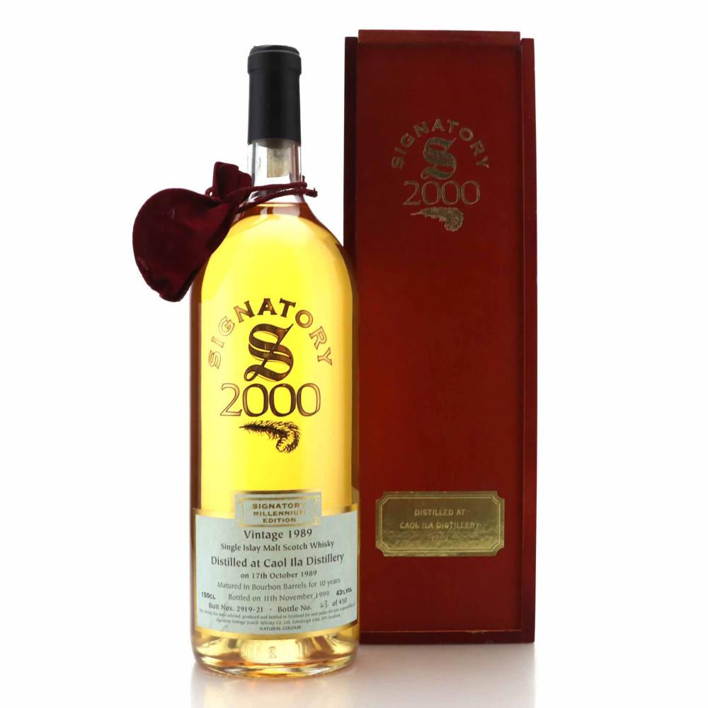 Caol Ila 1989 Signatory Vintage 10 Year Old 1.5 Litre / Millennium Edition