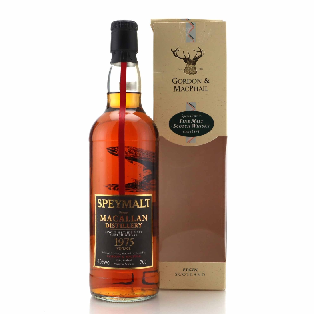 Macallan 1975 Gordon and MacPhail Speymalt bottled 2000