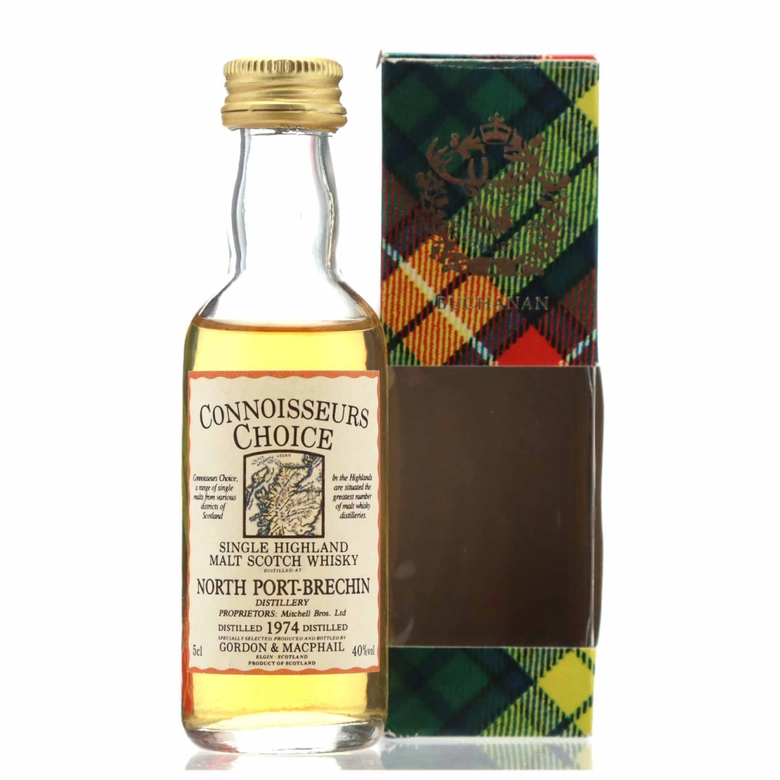 North Port-Brechin 1974 Gordon & MacPhail Miniature