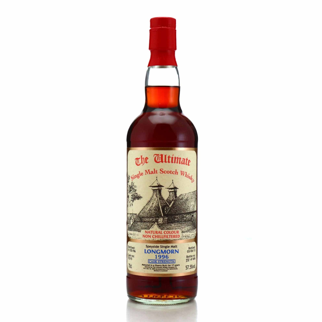 Longmorn 1996 The Ultimate 17 Year Old Cask Strength / #72315