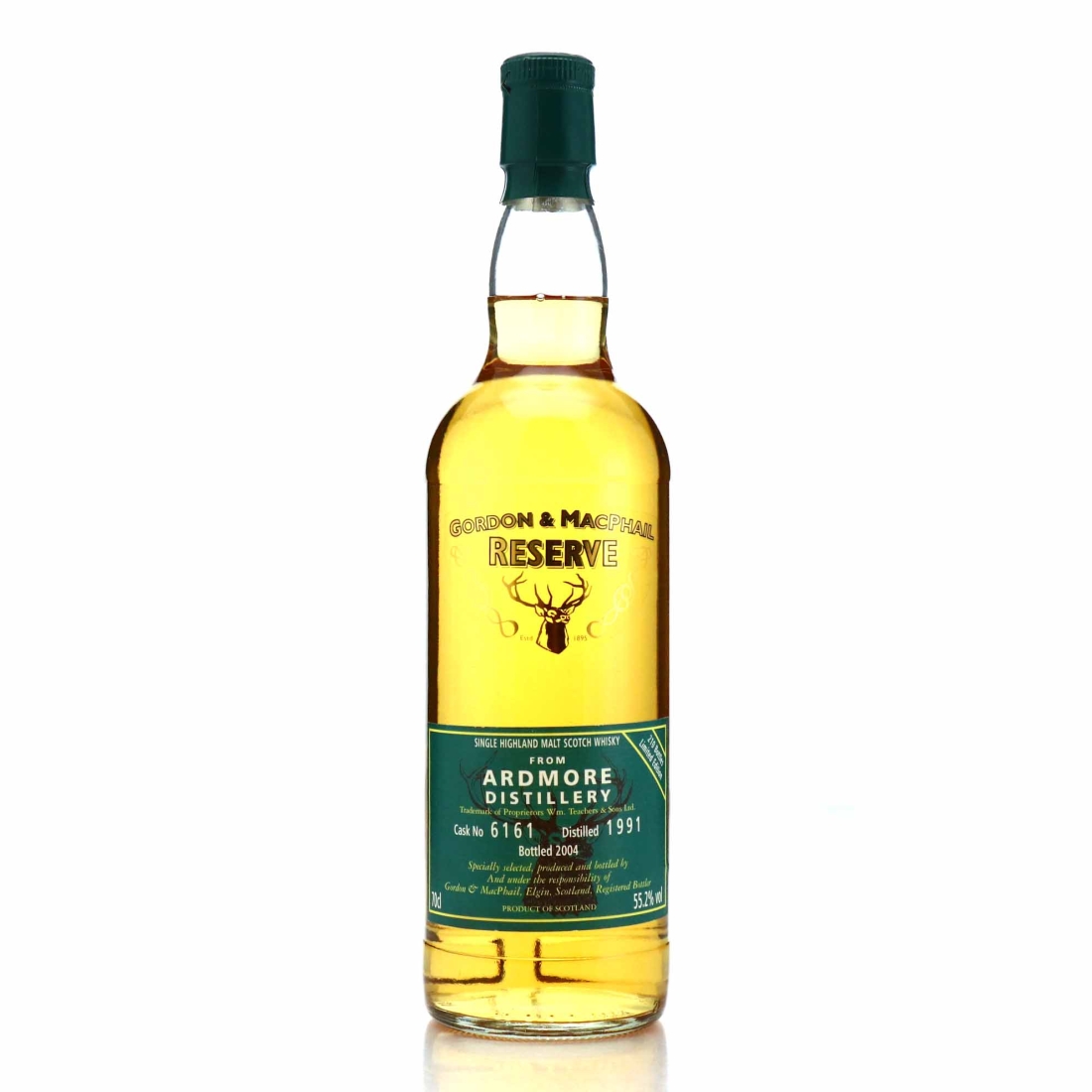 Ardmore 1991 Gordon And MacPhail Reserve #6161