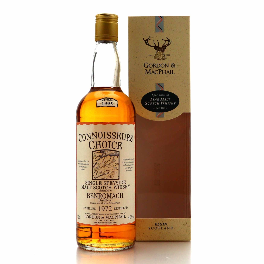 Benromach 1972 Gordon and MacPhail bottled 1995