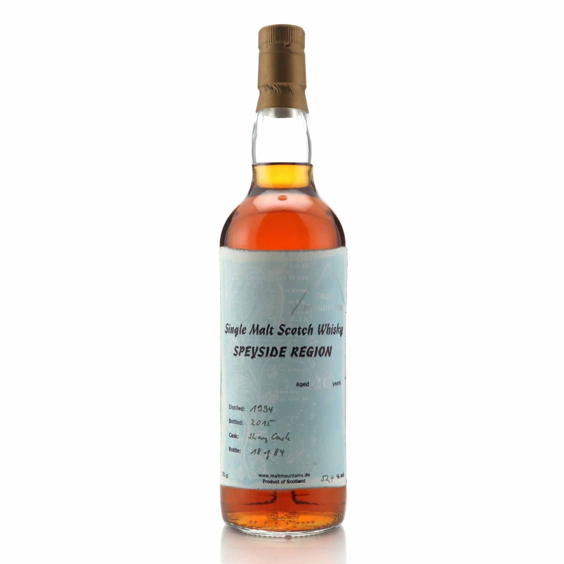 Speyside 1994 Malt Mountains 20 Year Old