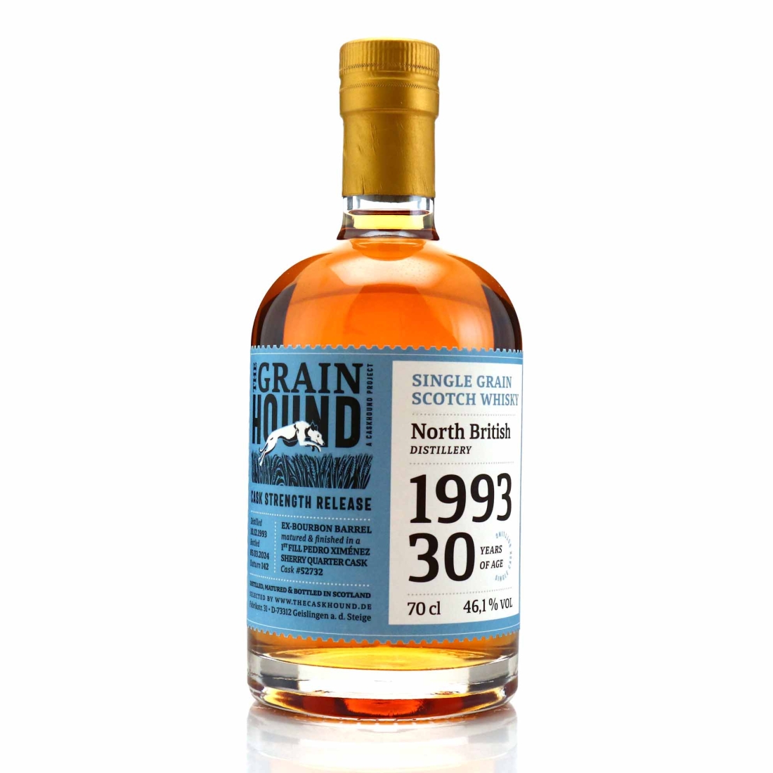 North British 1993 Cask strength 30 Year Old / The Grain Hound