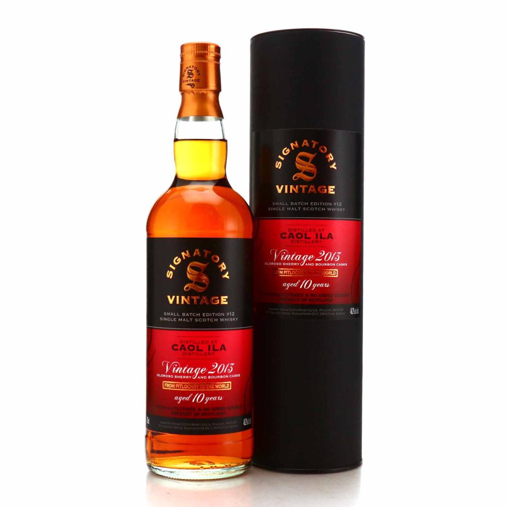 Caol Ila 2013 Signatory Vintage 10 Year Old Small Batch